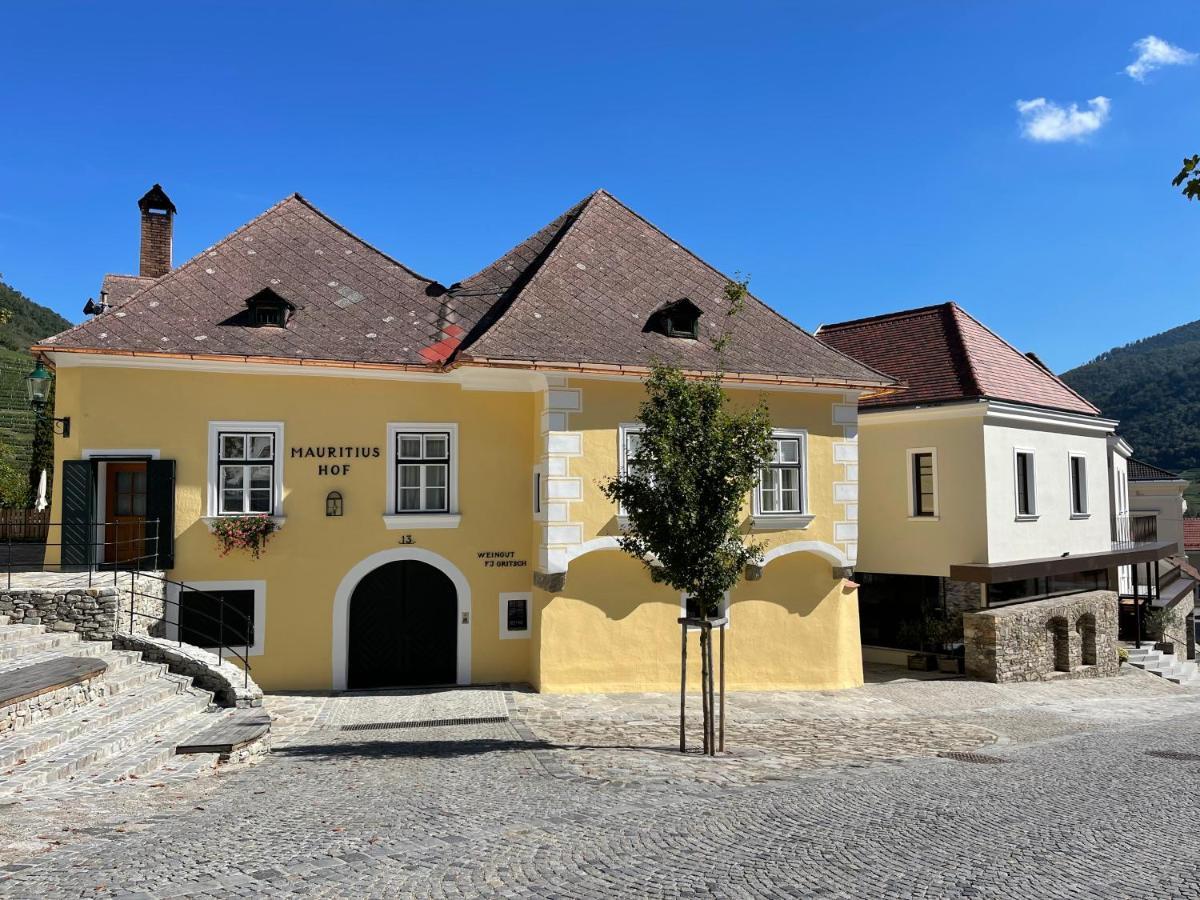 Weingut Fj Gritsch Mauritiushof Apartments Spitz an der Donau Exterior foto